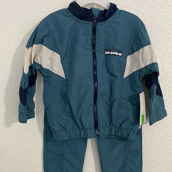 NWT- Prince- Blue boys track suit (jacket/pants)- Size 24 months - Picture 2 of 14